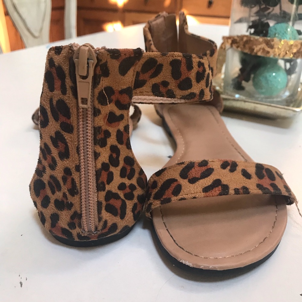Leopard Sandals